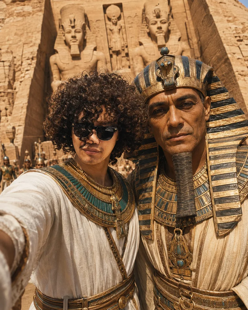 Ramses II at Abu Simbel